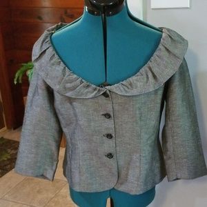 Portrait collar jacket